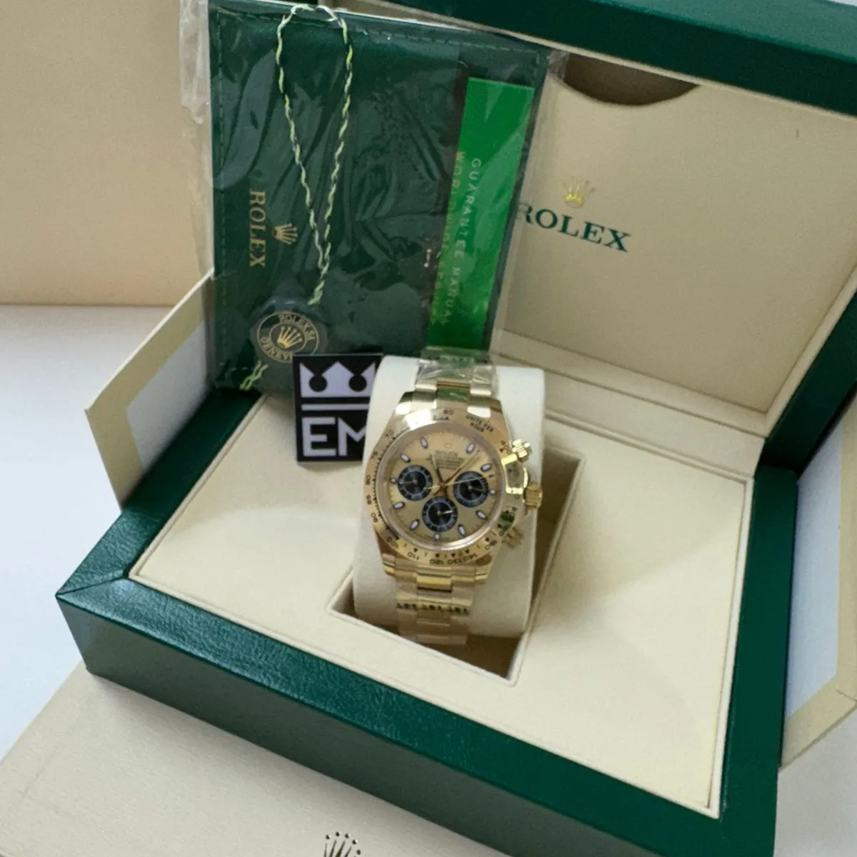 Rolex Daytona – Schwarzes Zifferblatt