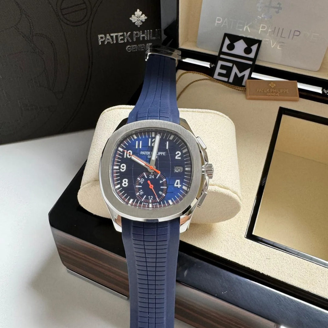 Patek Philippe Aquanaut Chronograph Blau