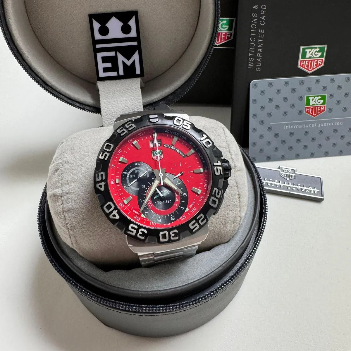 Tag Heuer Formula 1 Chronograph Rot – Kimi Räikkönen Edition