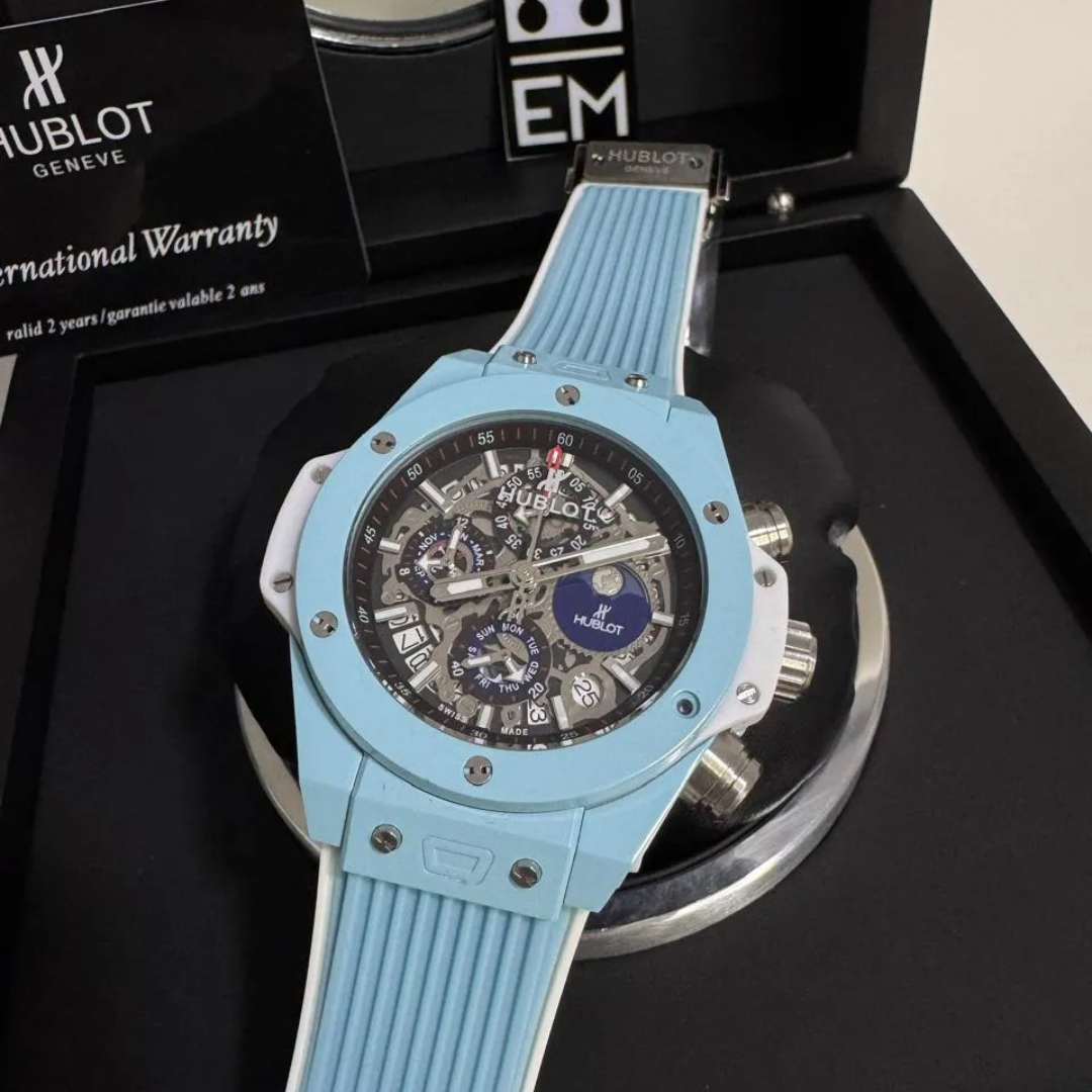 Hublot Big Bang Sky Blue Skeleton