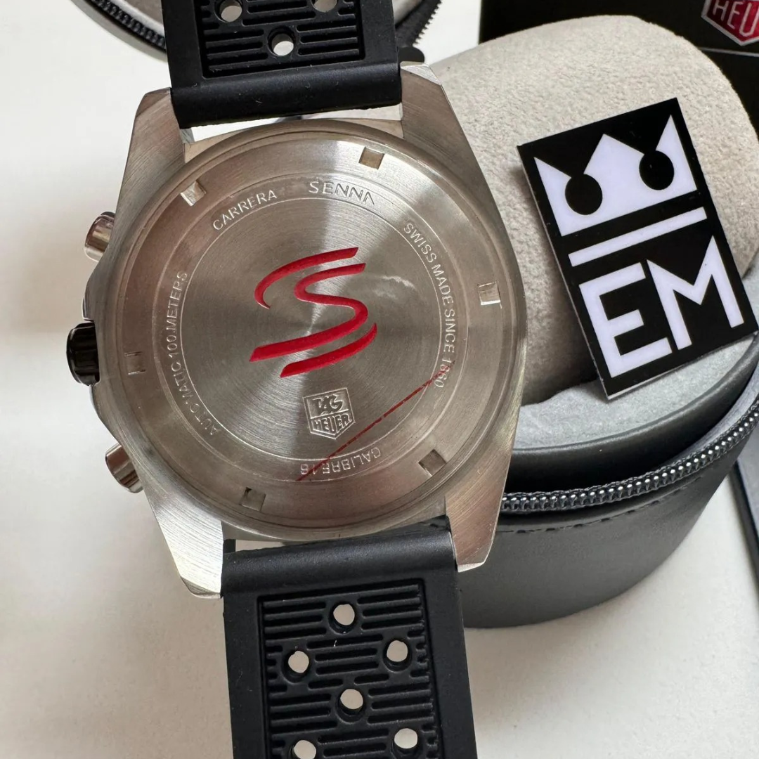 TAG Heuer Formula 1 Senna Edition – Schwarz/Gelb | Sportarmband