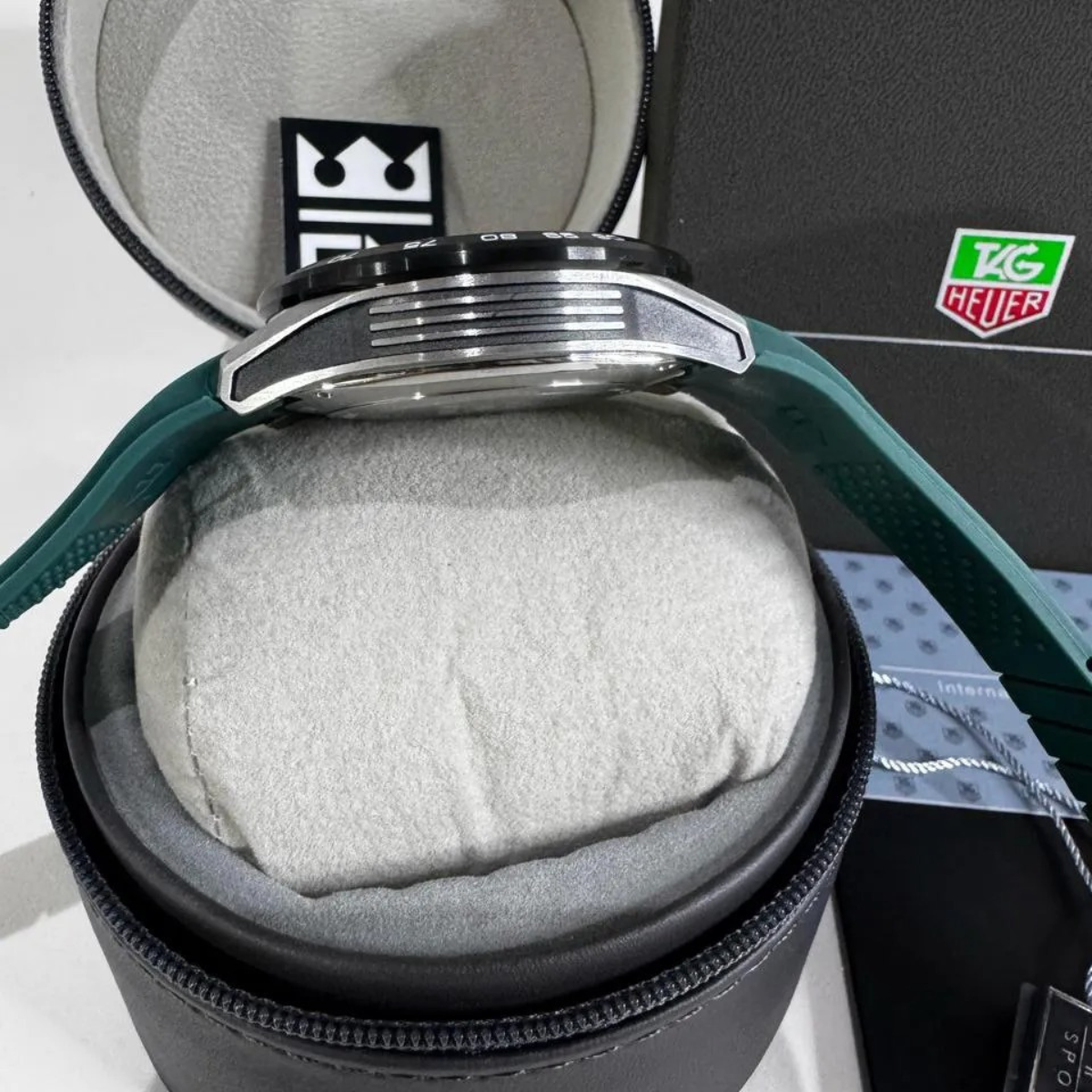 TAG Heuer Carrera Senna Skelett Tourbillon – Grün Gelb