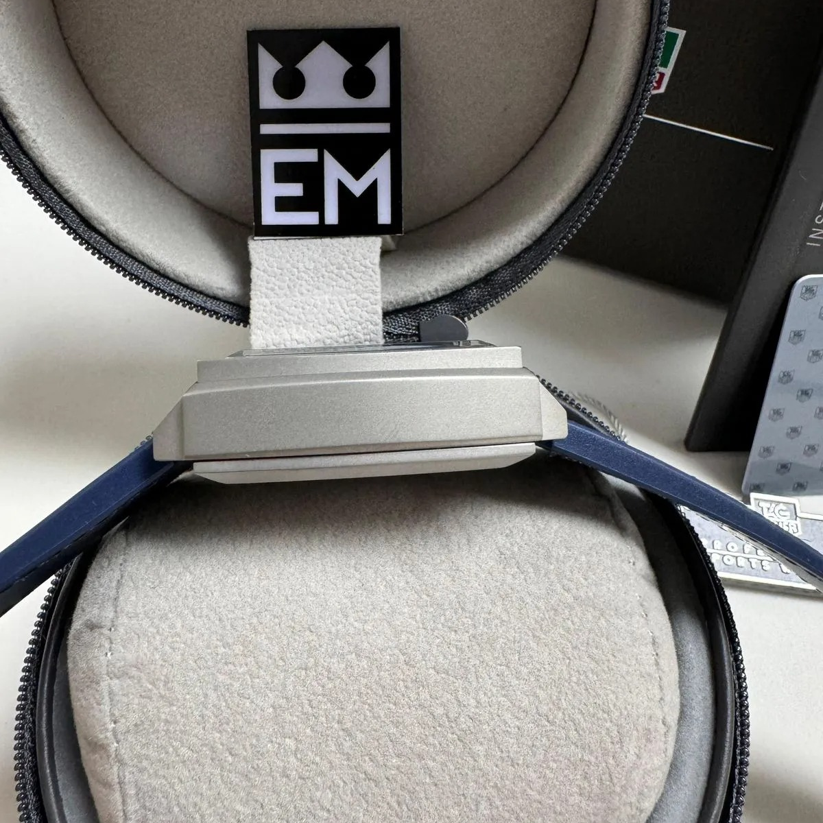 TAG Heuer Monaco Skeleton Automatik Chronograph Blau