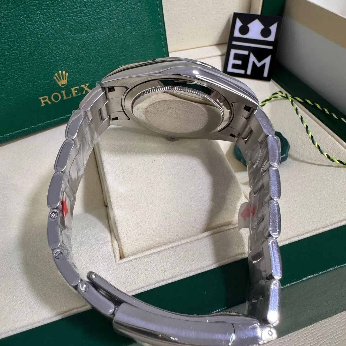 Rolex Oyster Perpetual 41 – Gelbes Zifferblatt