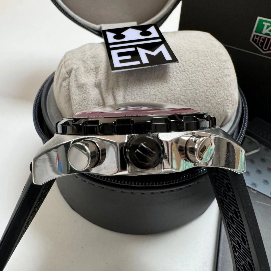 TAG Heuer Formula 1 Senna Edition – Schwarz/Rot | Sportarmband