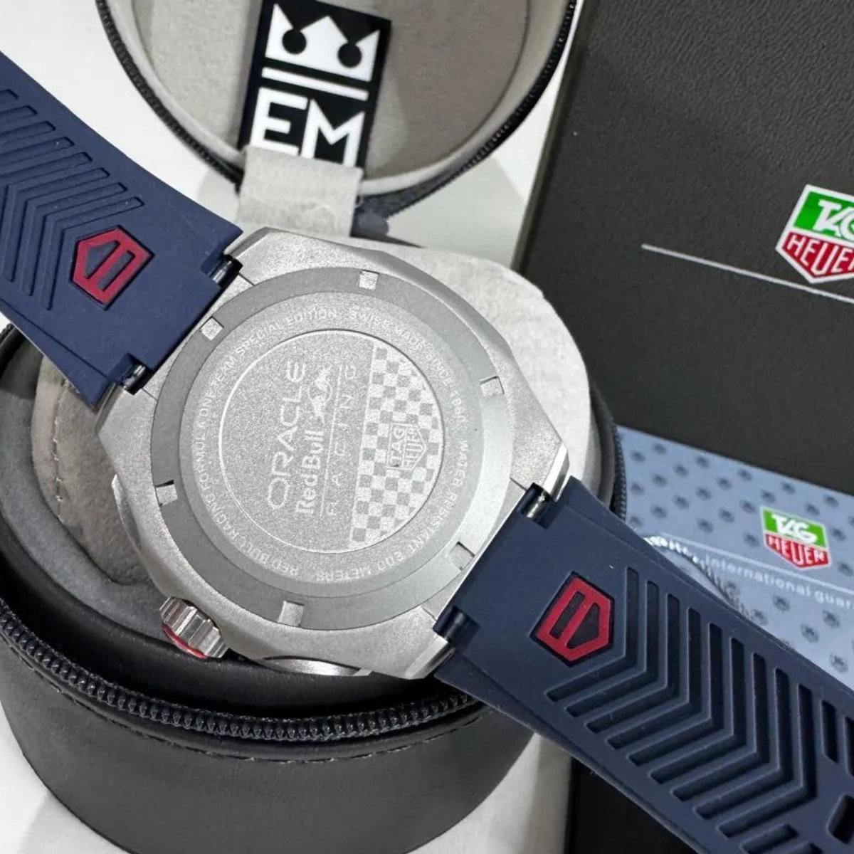 TAG Heuer Formula 1 Automatik Chronograph – Blau Titan