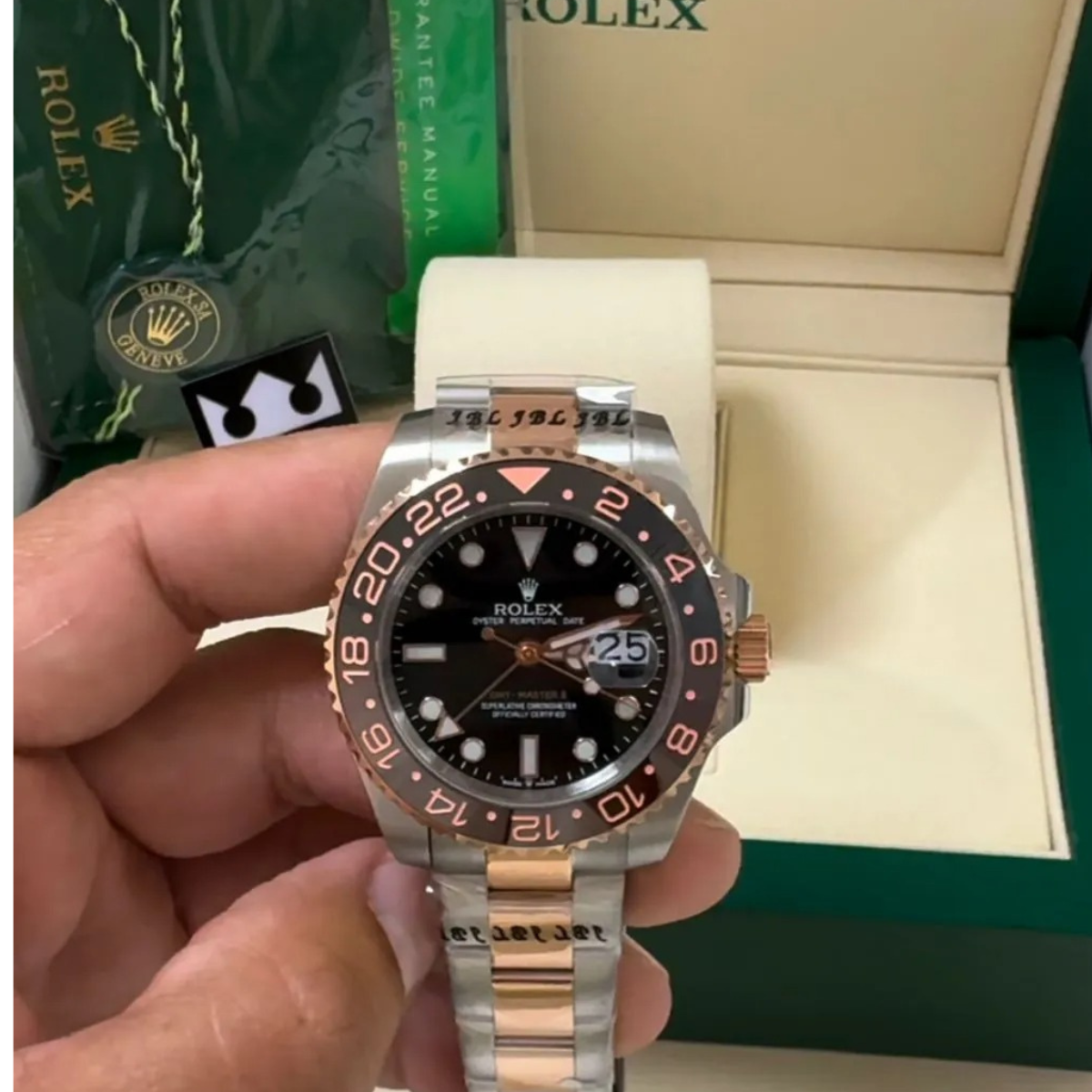 Rolex GMT-Master II – Schwarzes/Braunes Zifferblatt