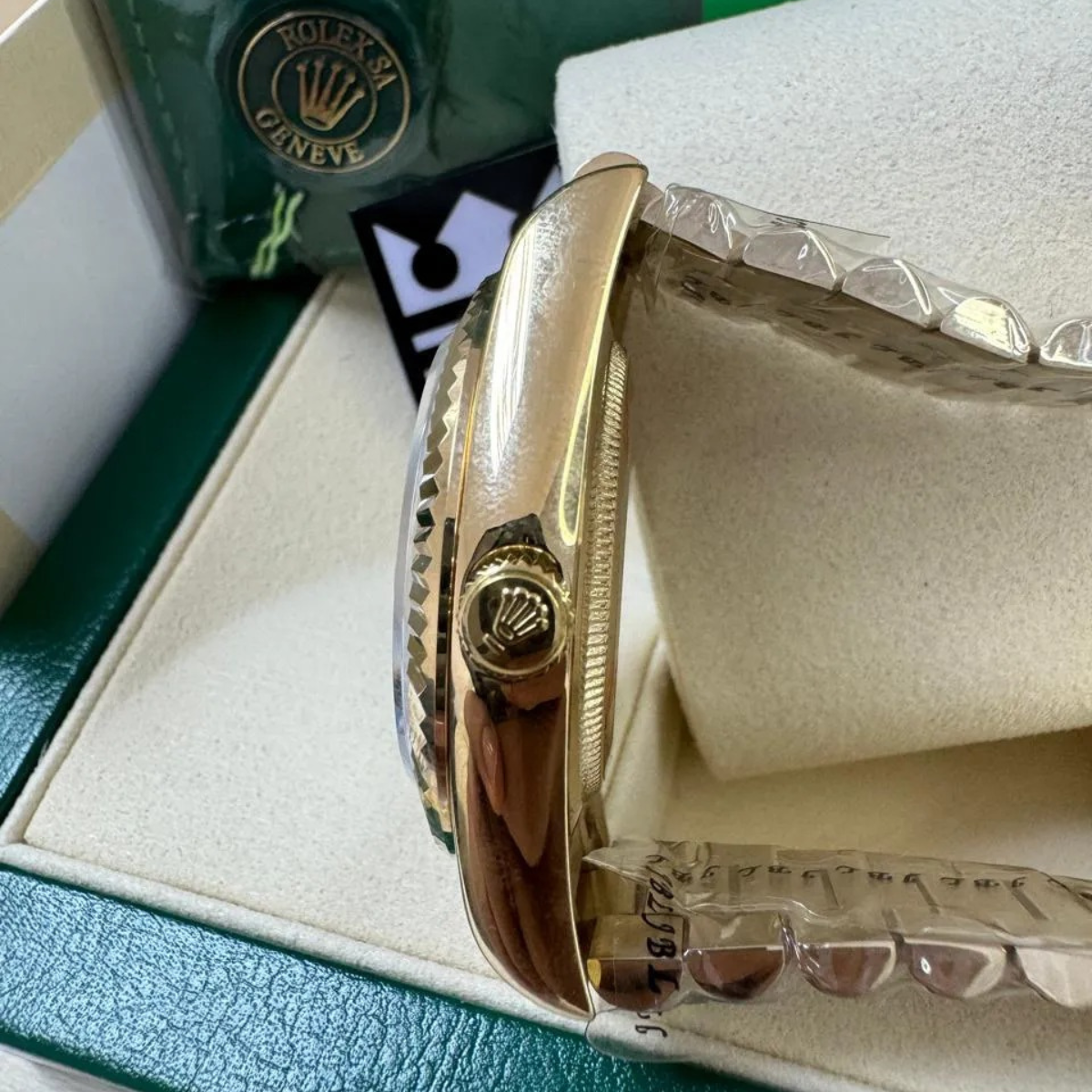 Rolex Day-Date 40 – Grünes Zifferblatt mit Römischen Indizes