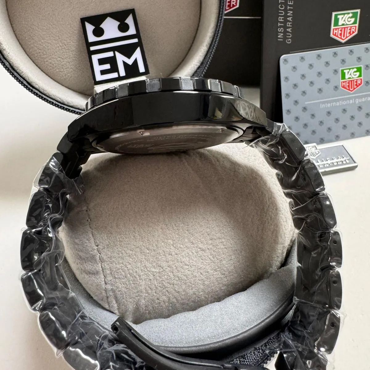 TAG Heuer Formula 1 Senna Chronograph Schwarz Grau