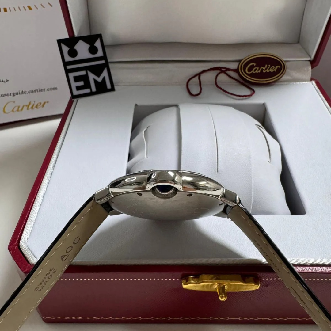 Cartier Ballon Bleu Blau Automatik