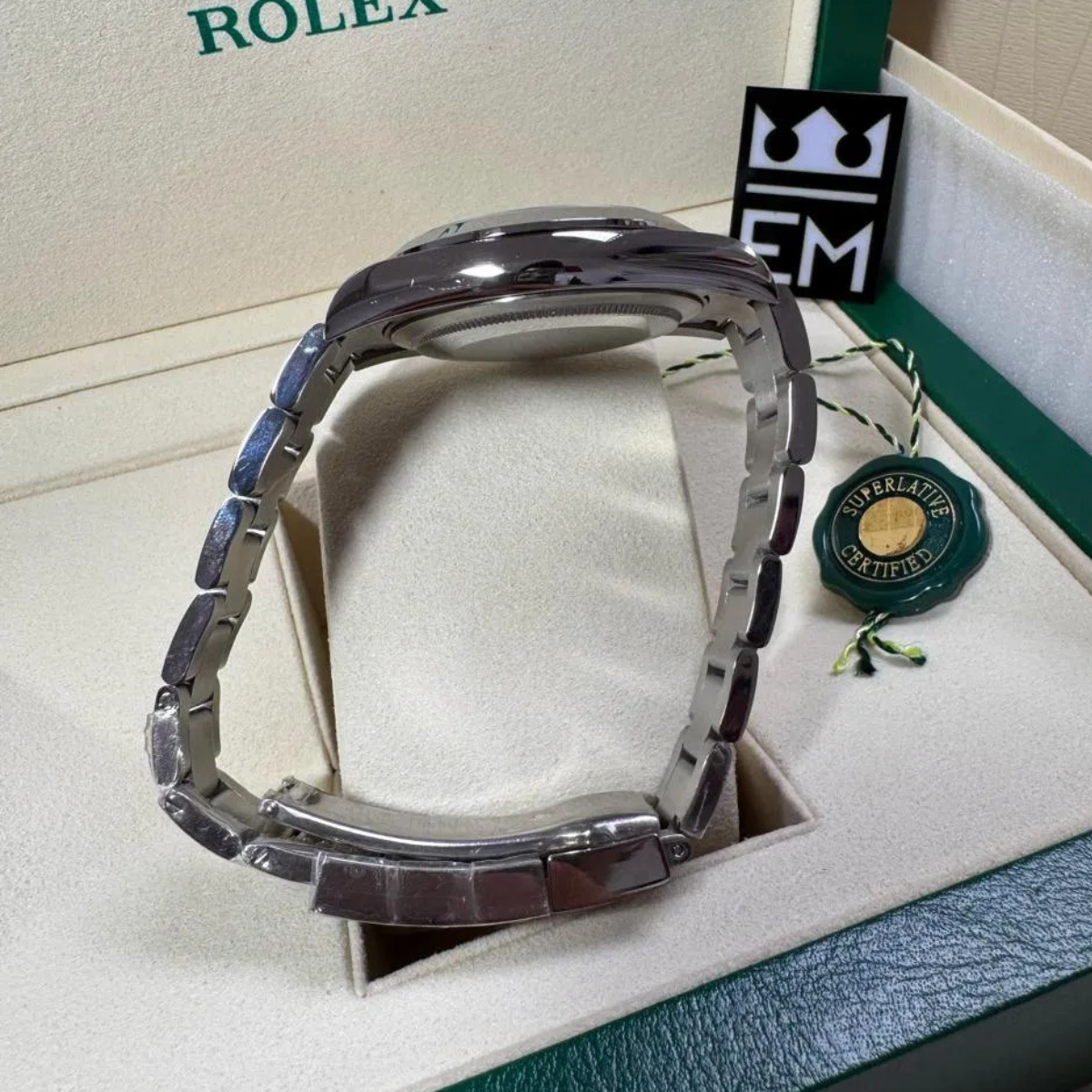 Rolex Explorer – Schwarzes Zifferblatt