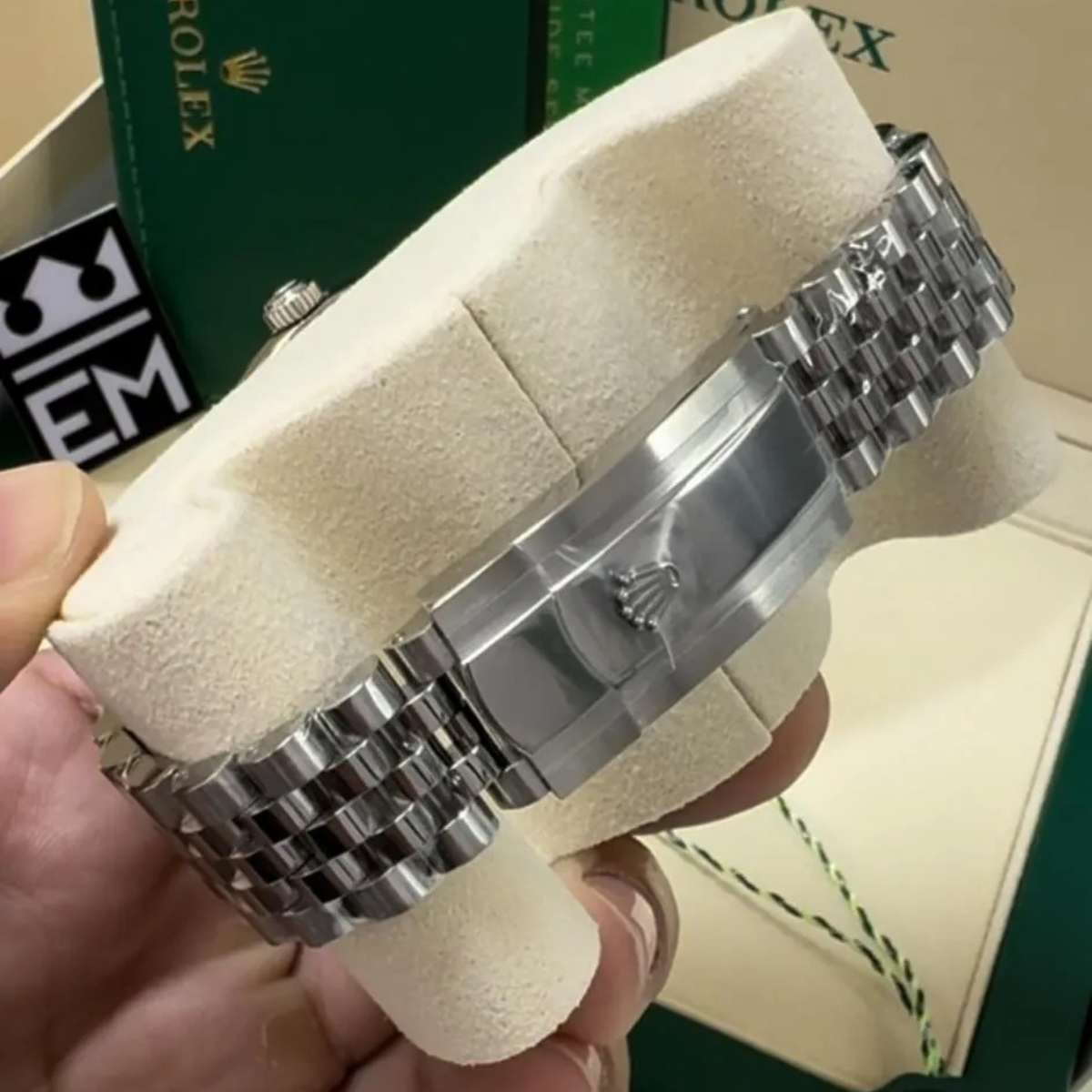 Rolex Datejust 41 – Grünes Zifferblatt