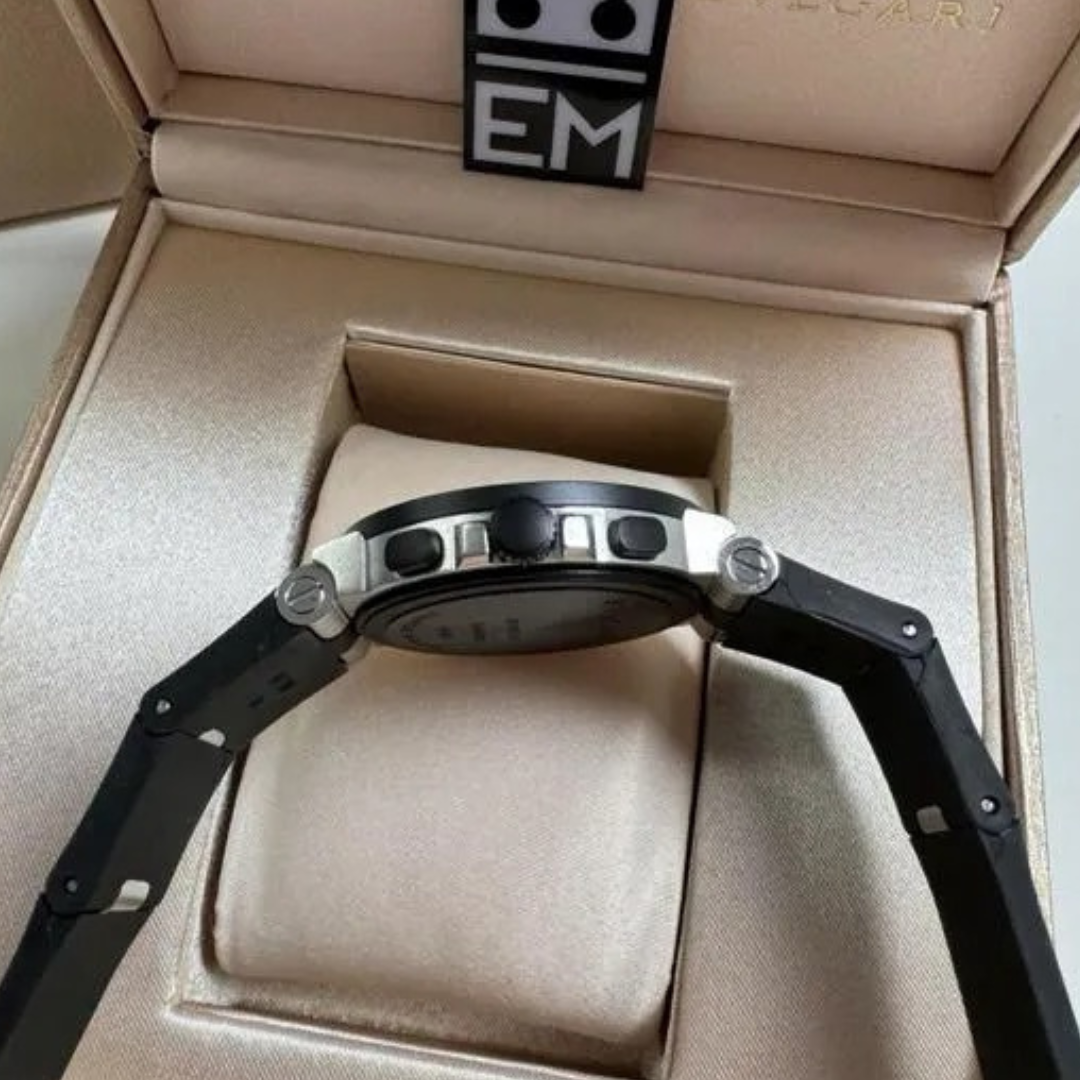 Bvlgari Aluminium Chronograph Schwarz