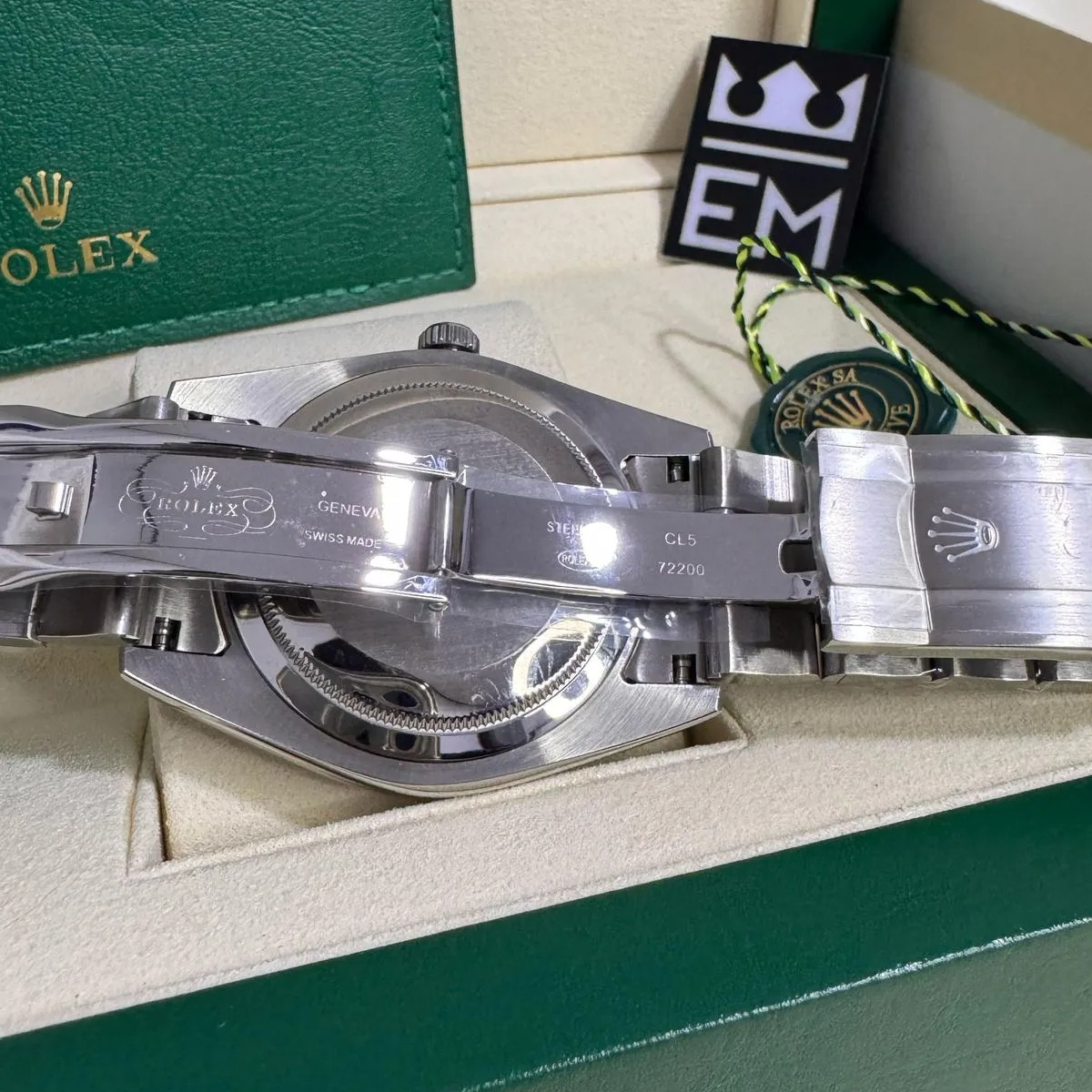 Rolex Oyster Perpetual 36 – Blaues Zifferblatt