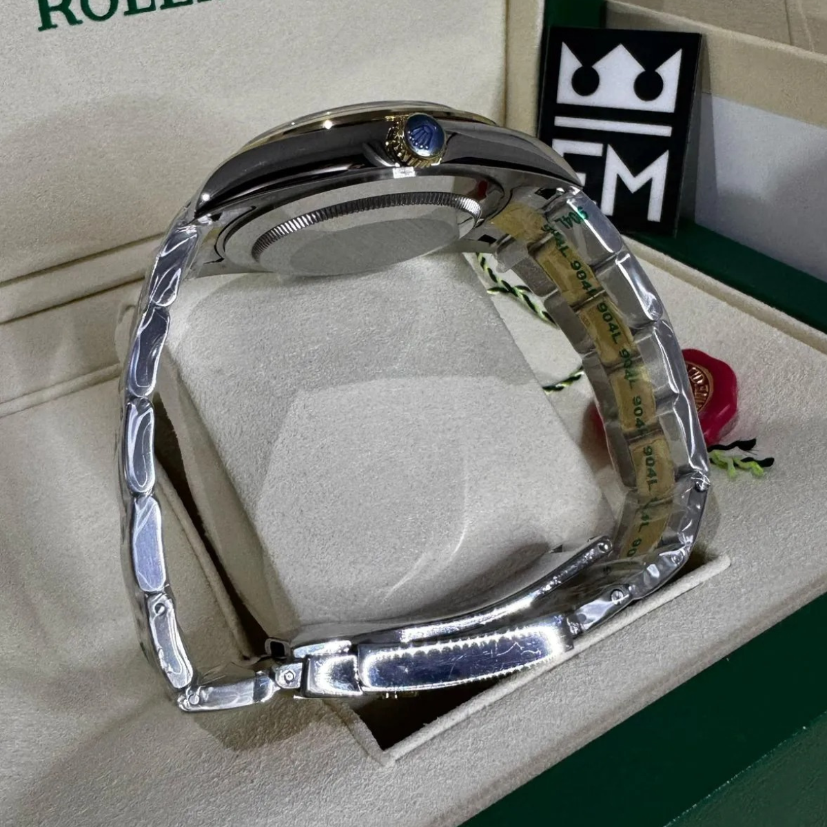 Rolex Explorer – Schwarzes Zifferblatt – Rolesor