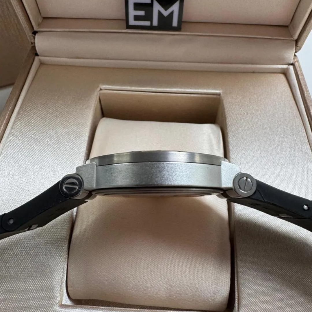 Bvlgari Aluminium Chronograph Schwarz/Weiß – Automatik