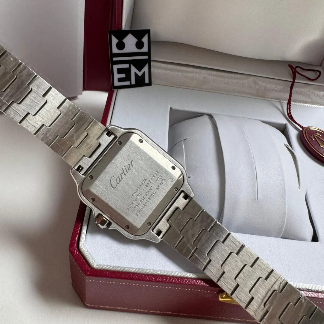 Cartier Santos Automatik Schwarz