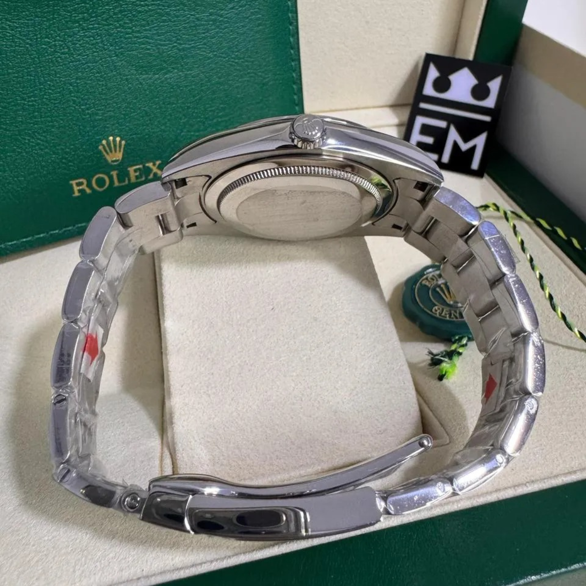 Rolex Oyster Perpetual 41 – Grünes Zifferblatt