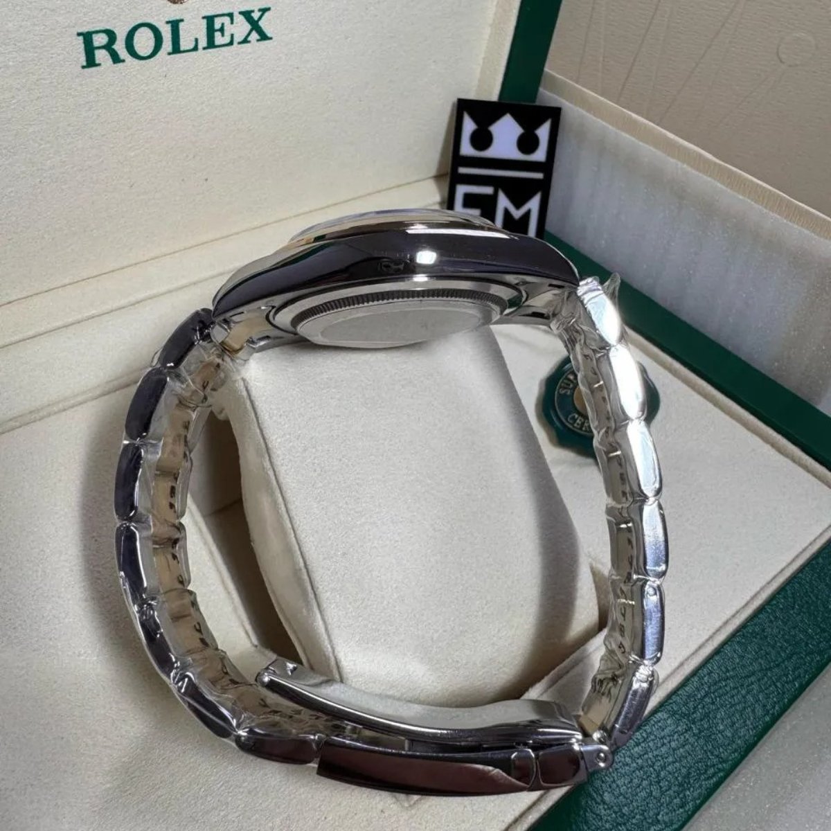 Rolex Datejust 41 – Weisses Zifferblatt – Rolesor