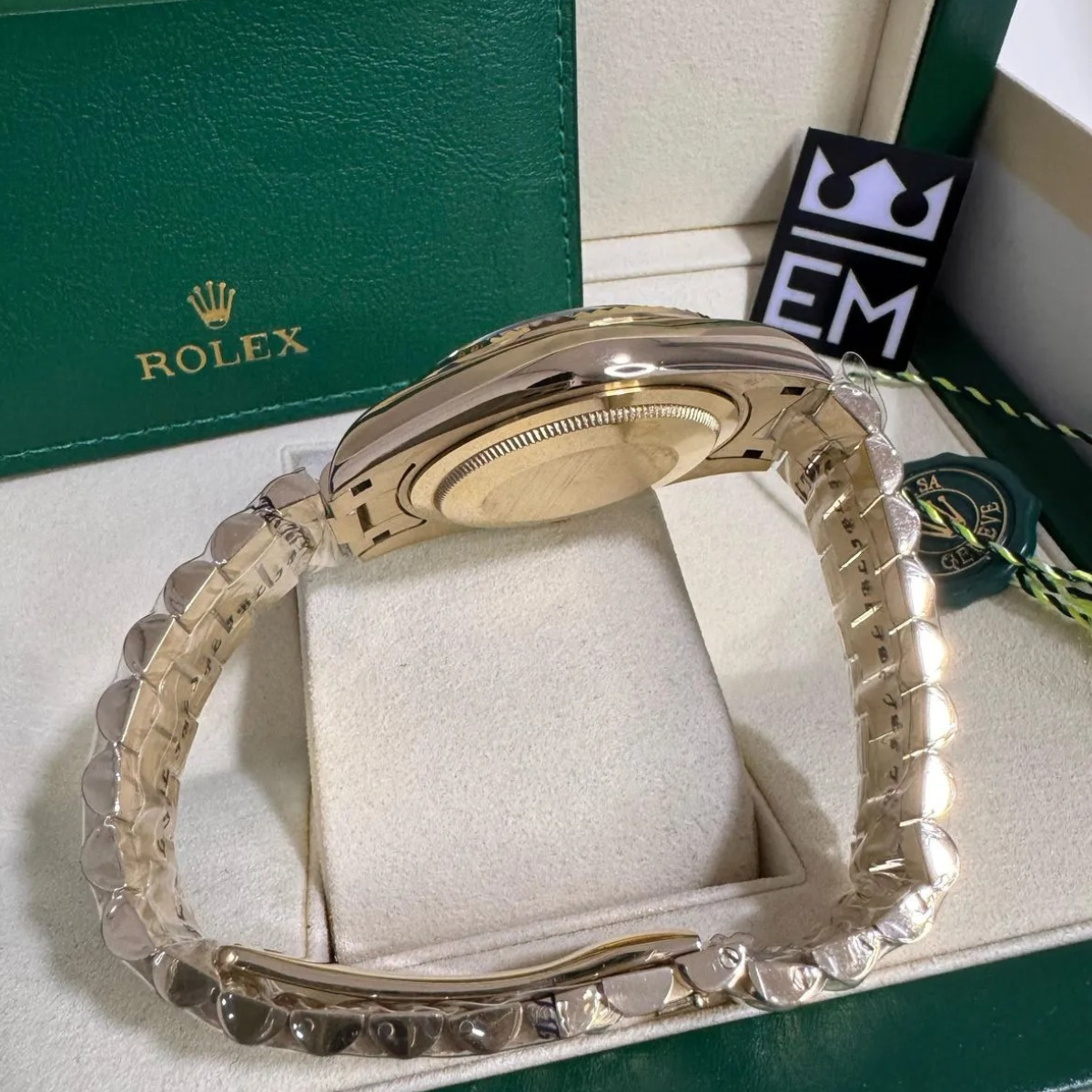 Rolex Day-Date 40 – Schwarzes Zifferblatt