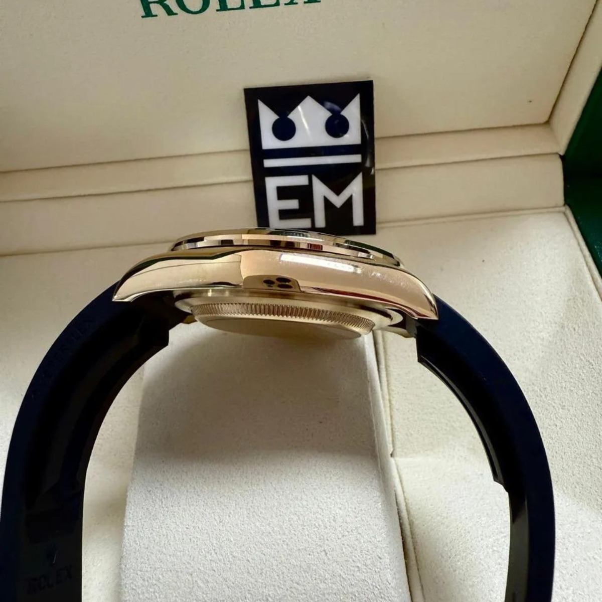 Rolex Daytona 126518 YG – Gelbgold – Türkisblaues Zifferblatt