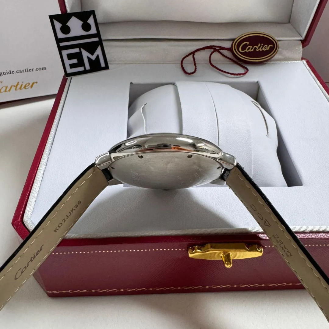 Cartier Ballon Bleu Blau Automatik