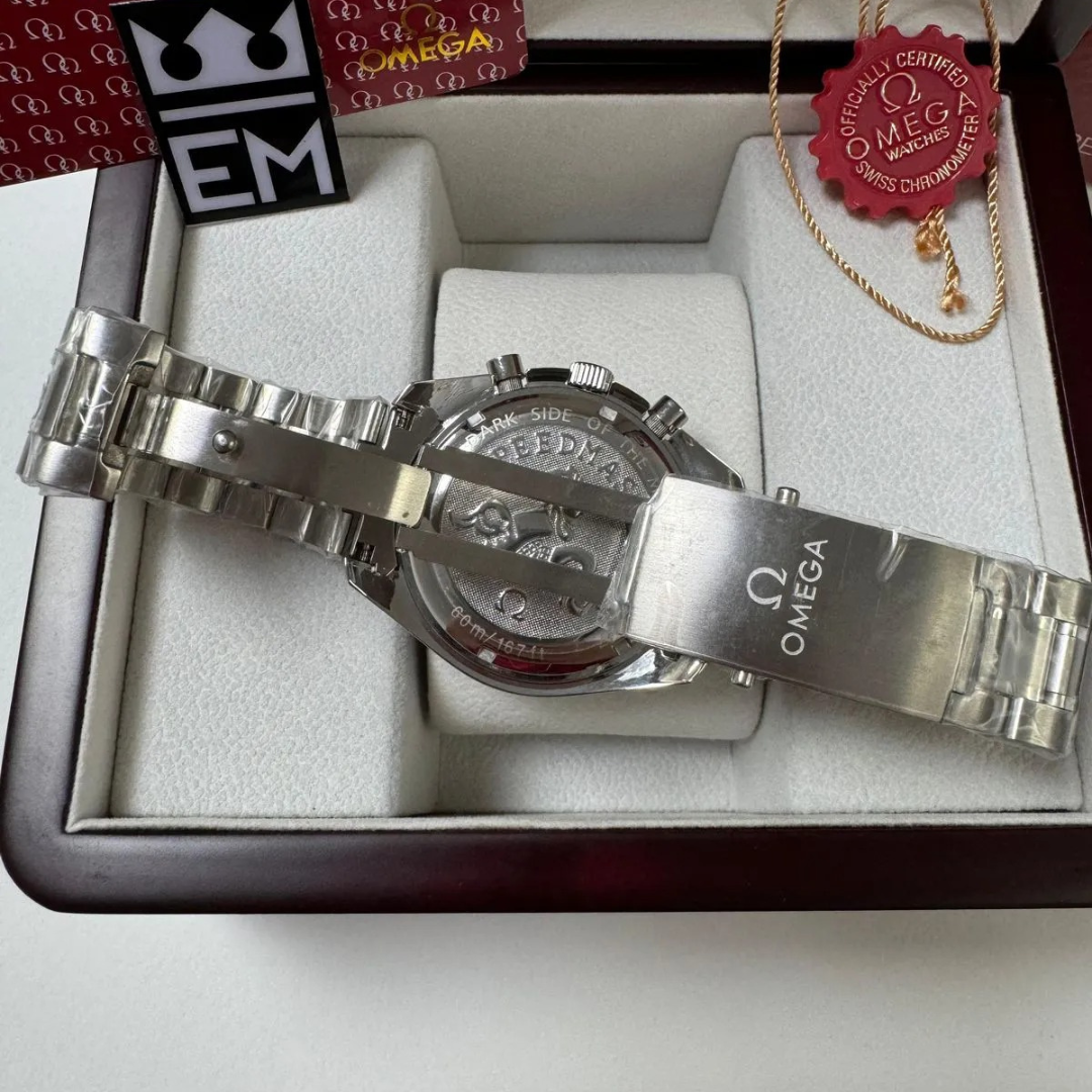 Omega Speedmaster Schwarzer Stahl