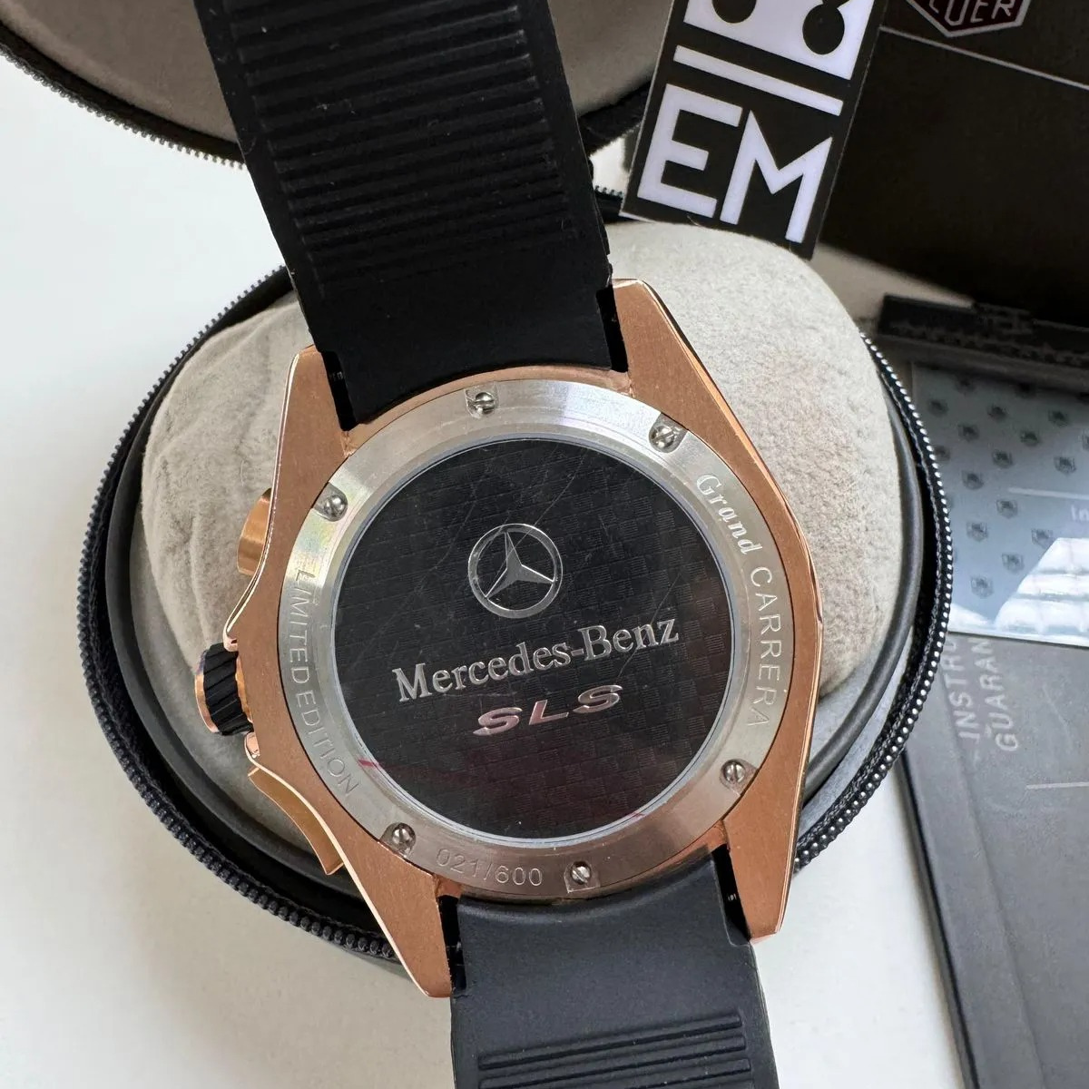 TAG Heuer Grand Carrera Mikrotimer – Roségold & Weiß