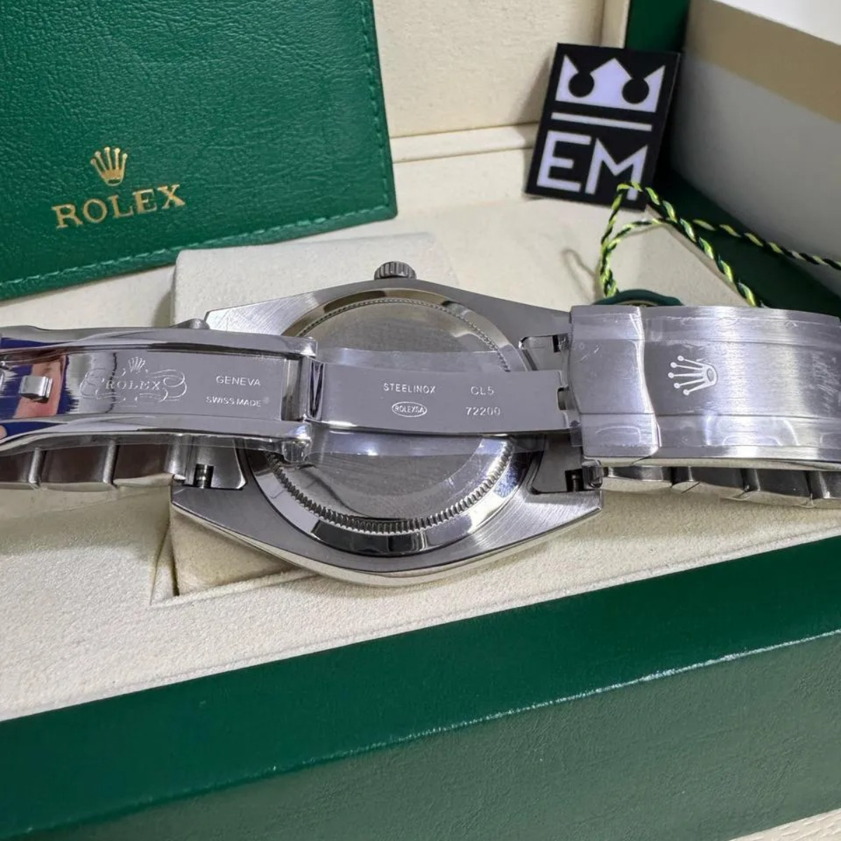 Rolex Oyster Perpetual 36 – Silbernes Zifferblatt