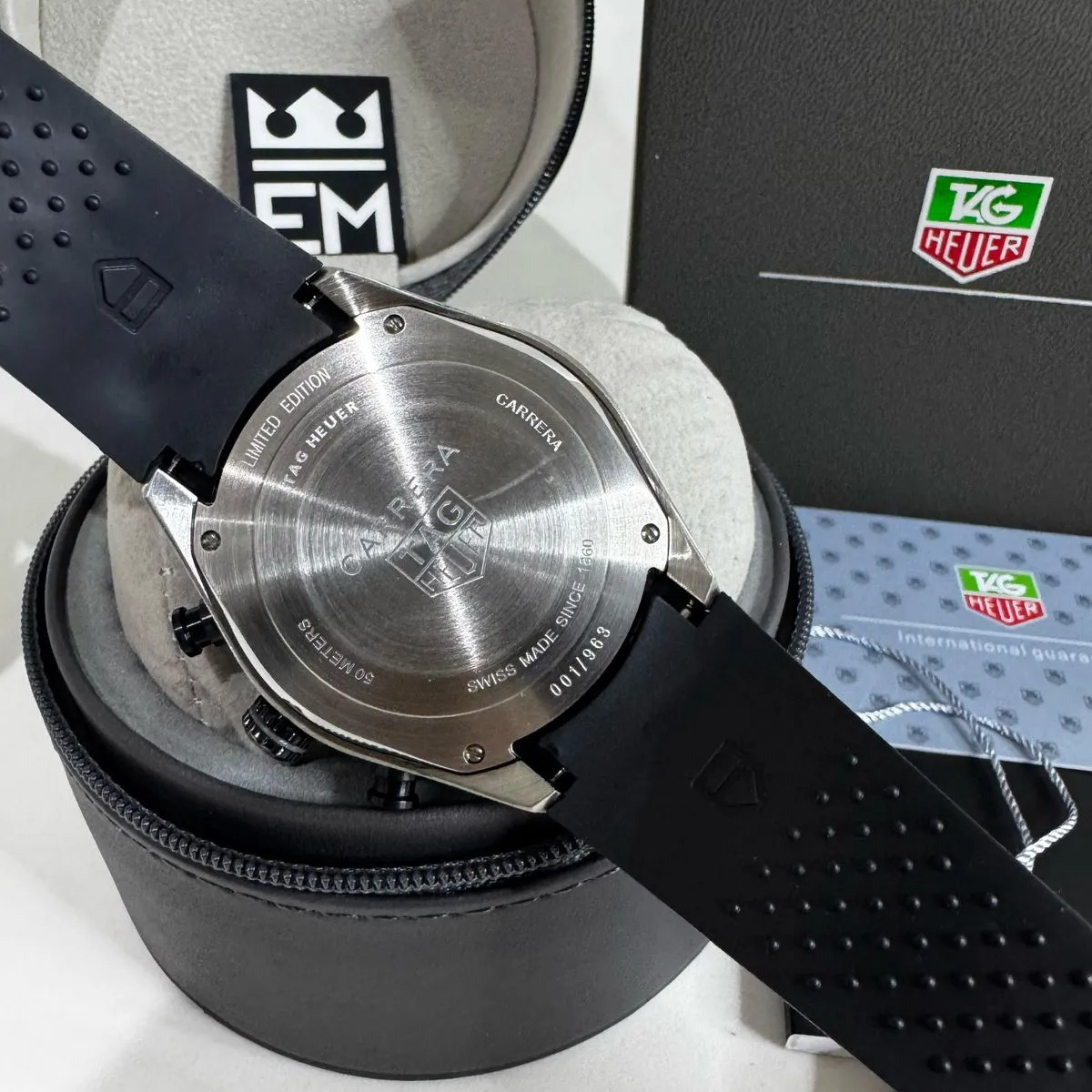 TAG Heuer Carrera Skelett Tourbillon – Schwarz