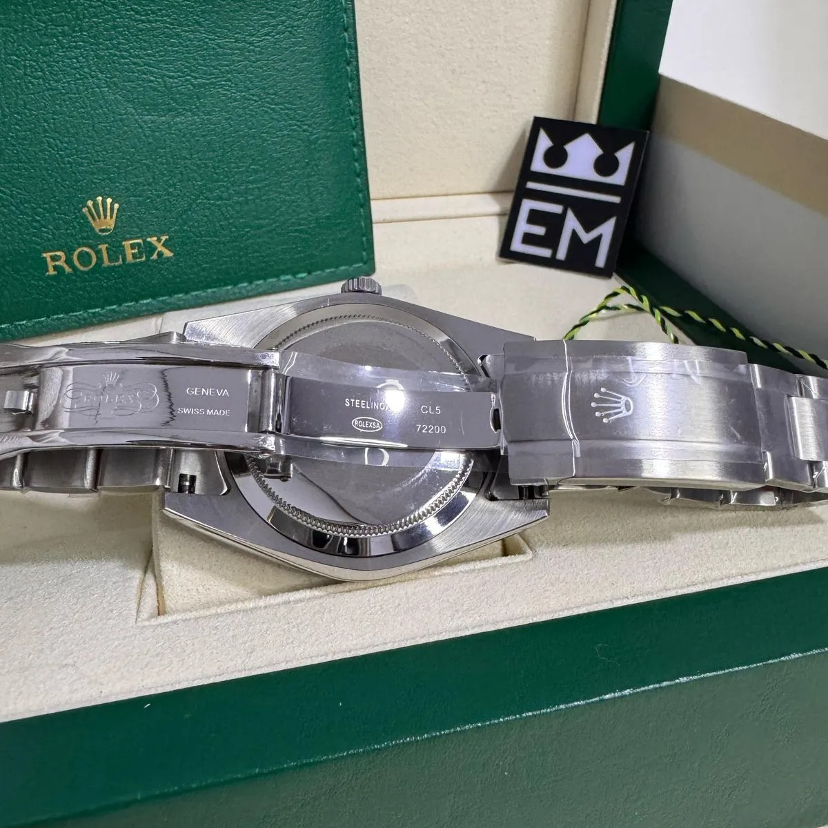 Rolex Oyster Perpetual 41 – Gelbes Zifferblatt
