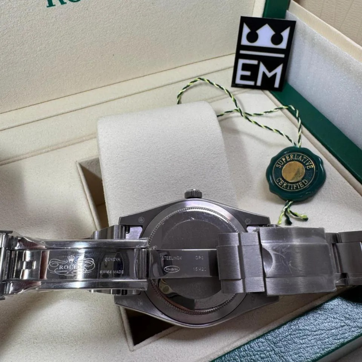 Rolex Explorer – Schwarzes Zifferblatt