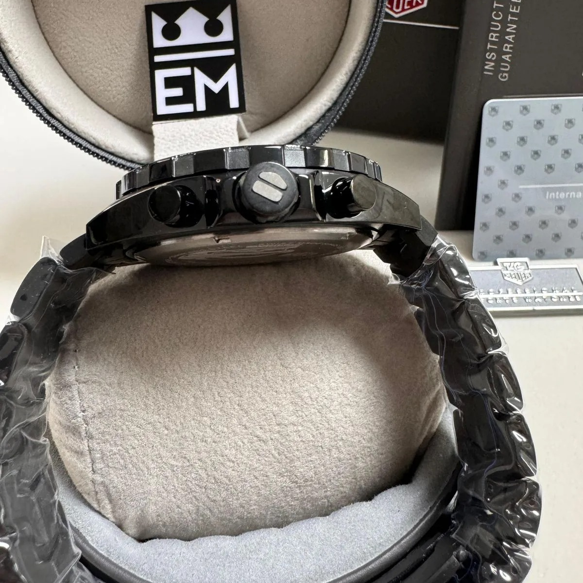 TAG Heuer Formula 1 Senna Chronograph Schwarz Grau