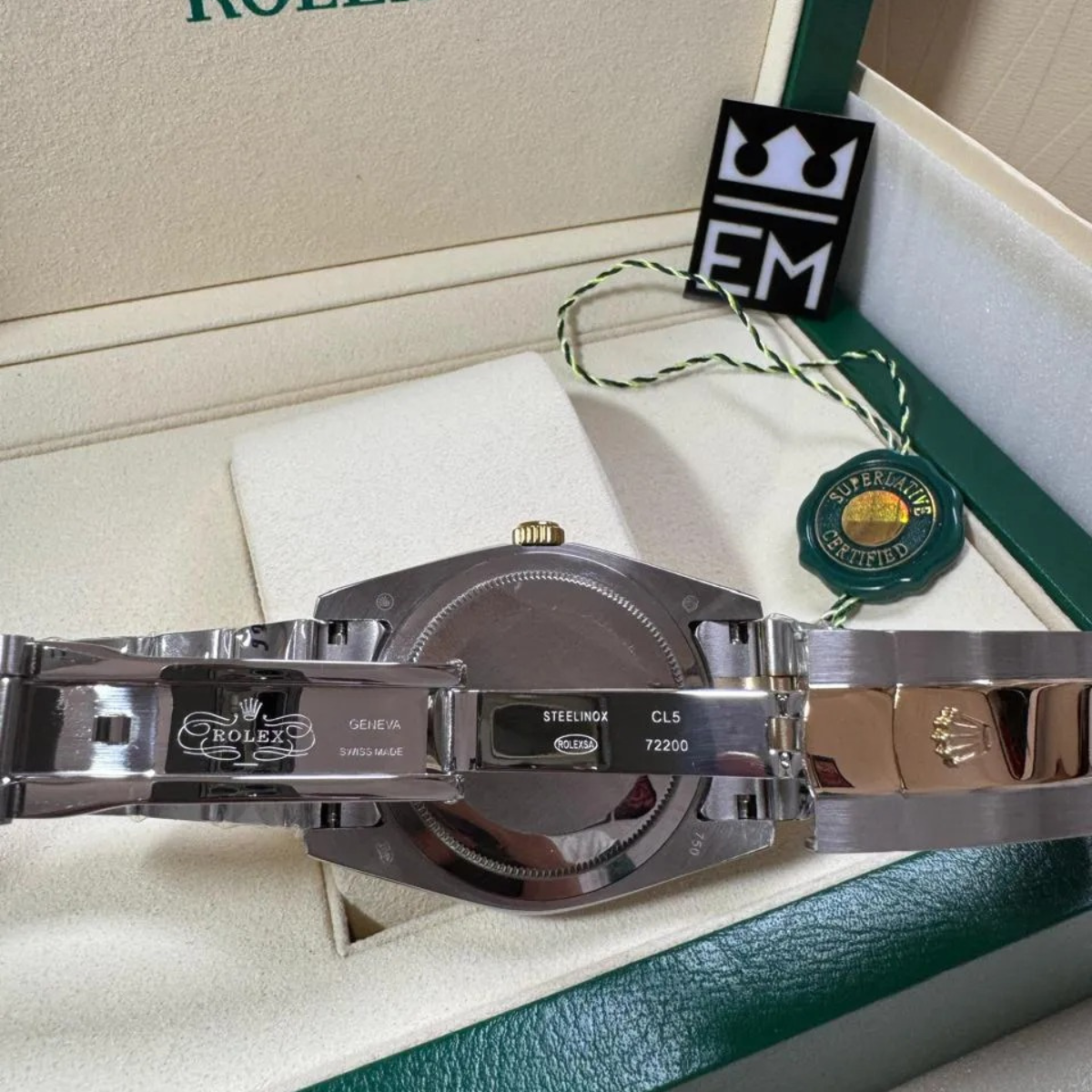 Rolex Datejust 41 – Champagner Zifferblatt – Rolesor