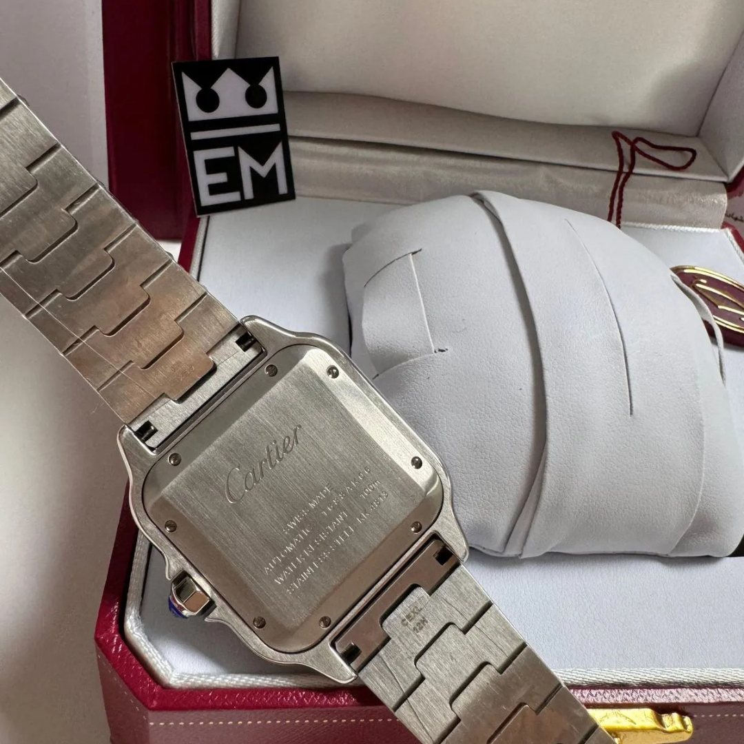 Cartier Santos Automatik Grün