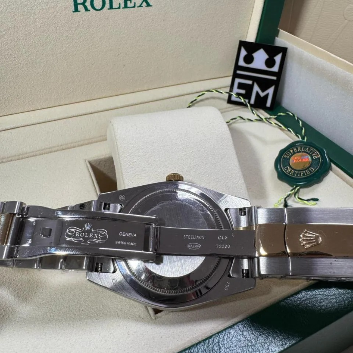 Rolex Datejust 41 – Graues Römisches Zifferblatt – Bicolor