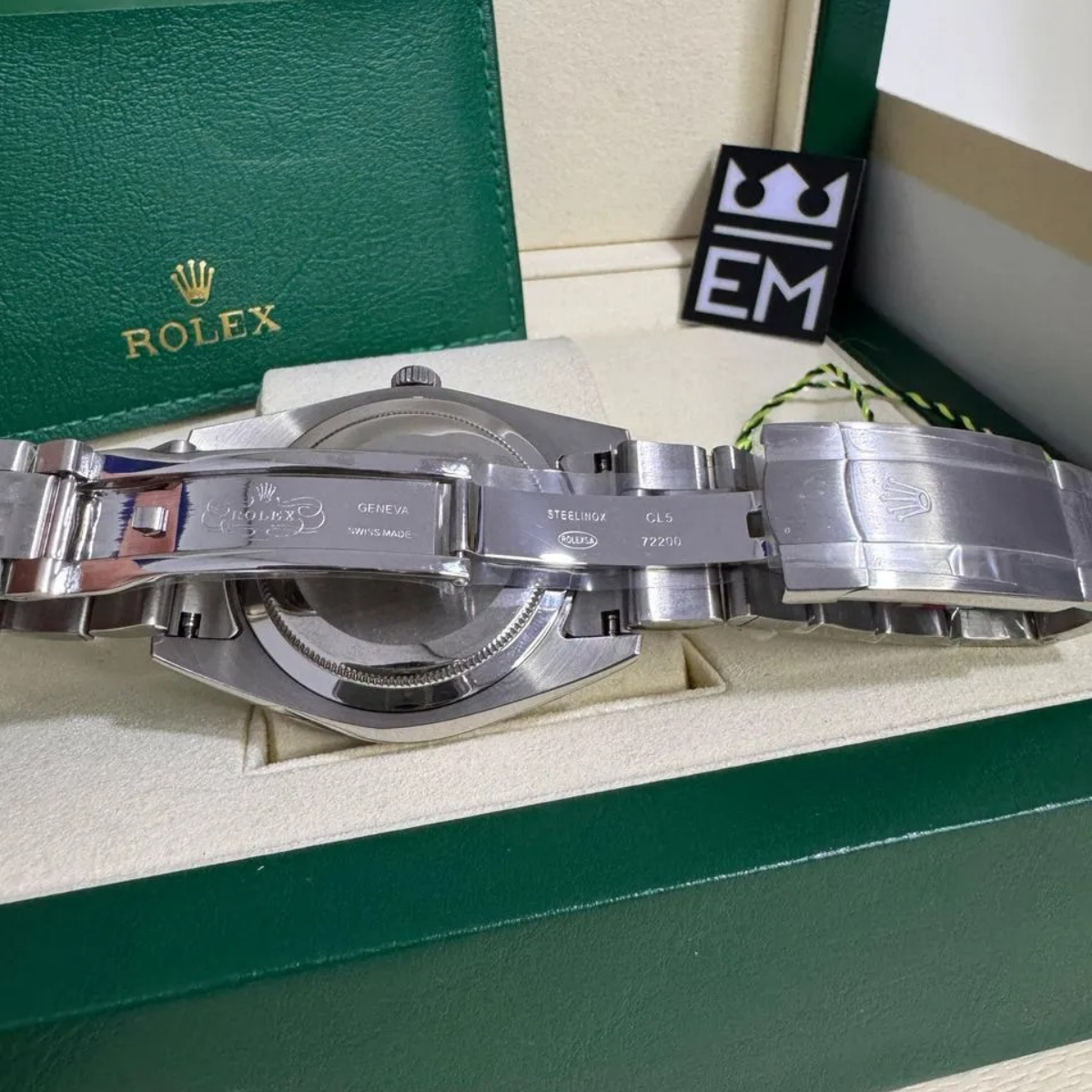 Rolex Oyster Perpetual 41 – Grünes Zifferblatt