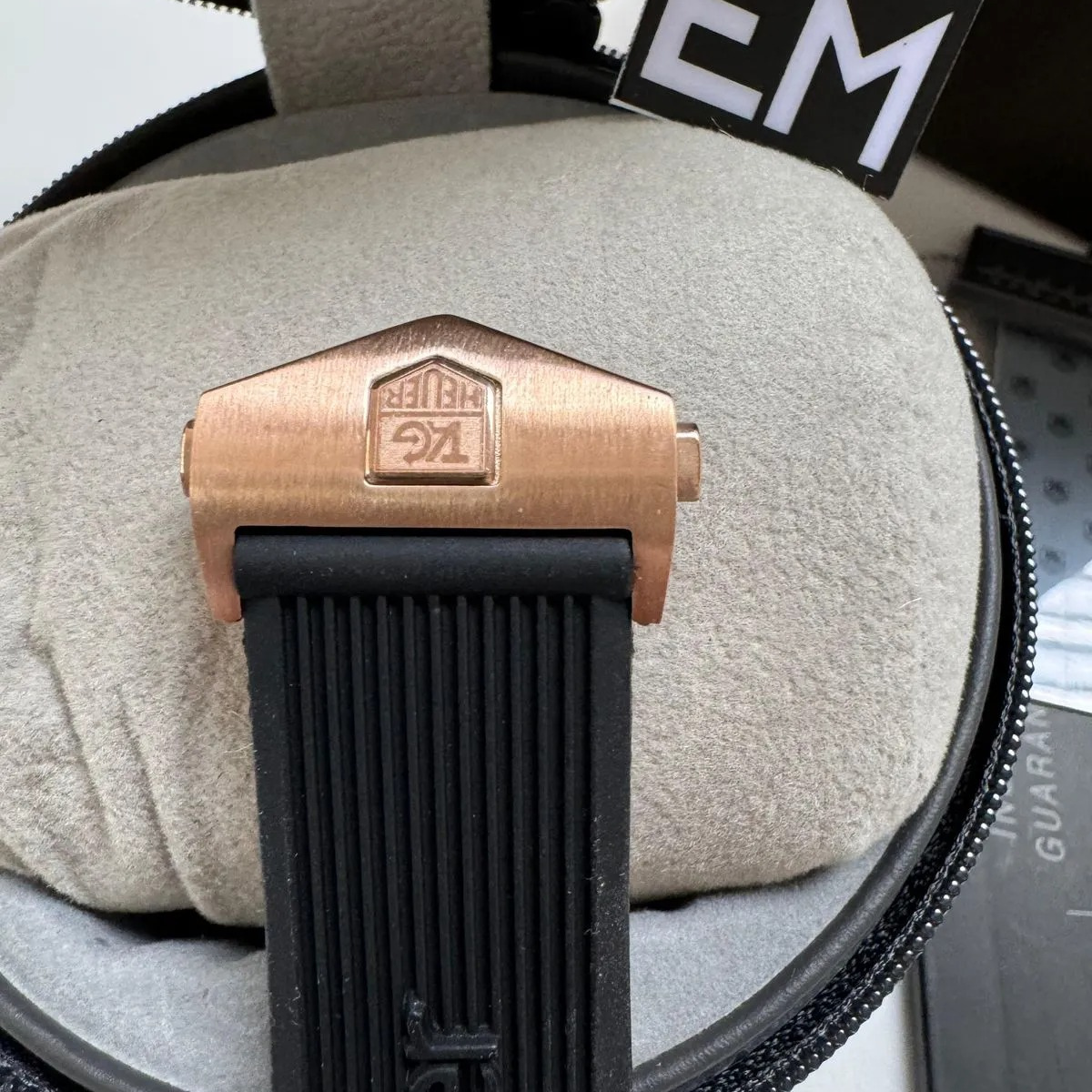 TAG Heuer Grand Carrera Mikrotimer – Roségold Schwarz