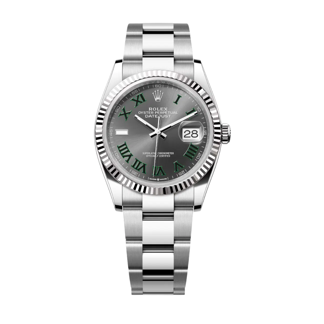 Rolex Datejust – Graues Zifferblatt mit Römischen Indizes