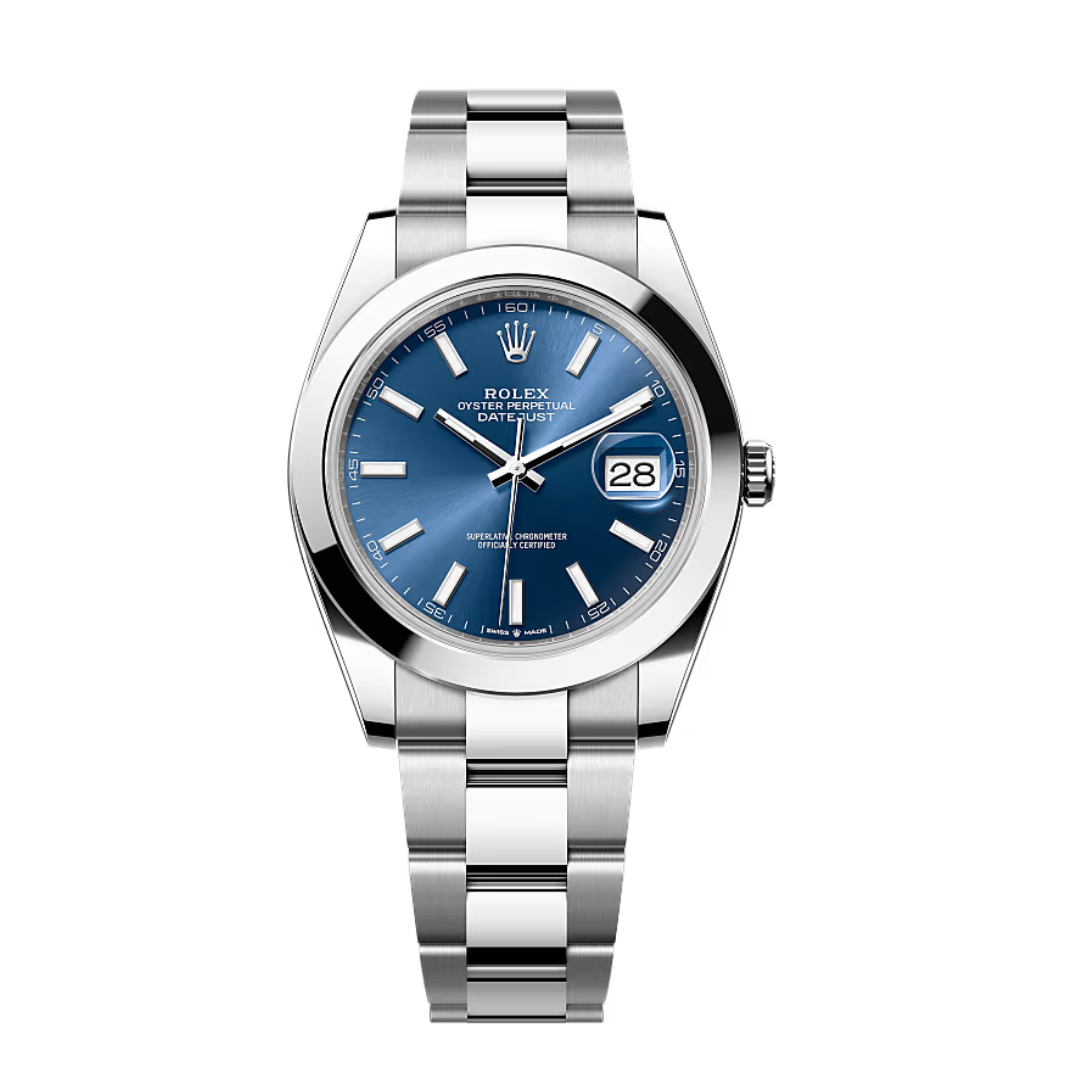 Rolex Datejust – Blaues Zifferblatt