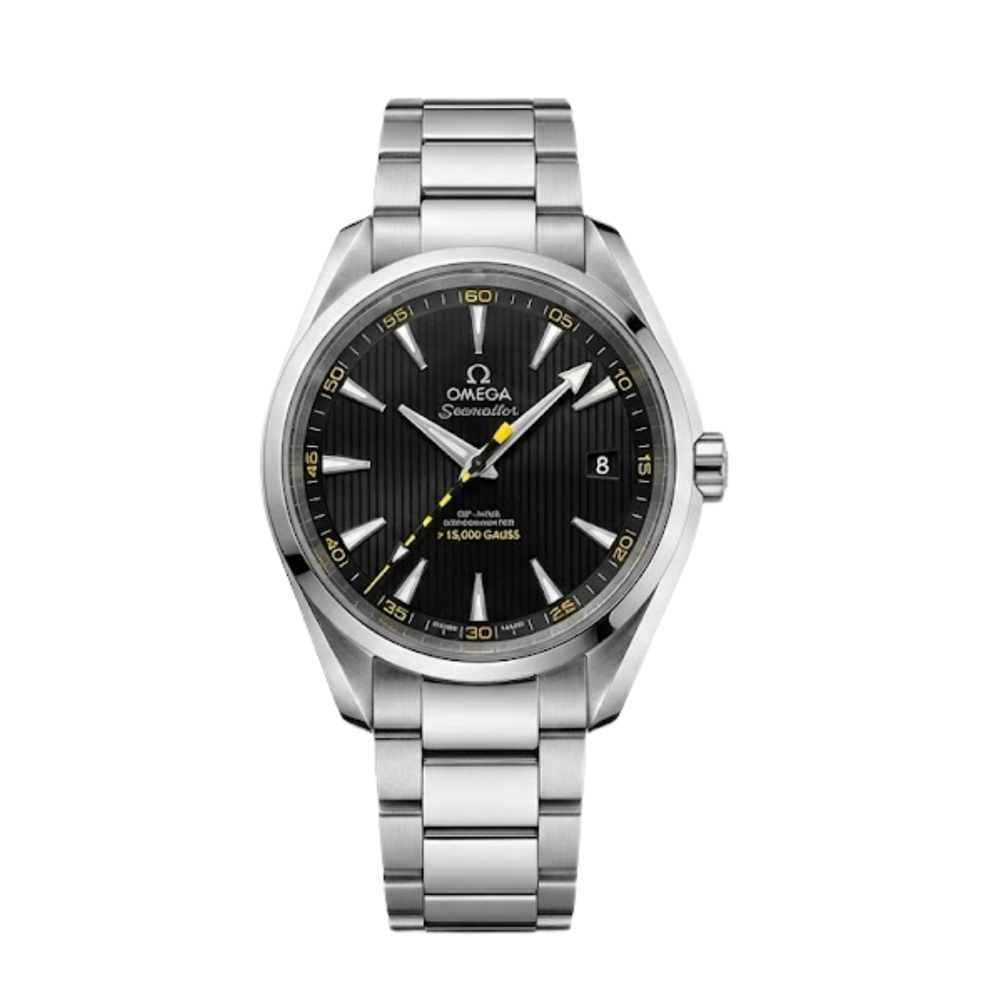 Omega Seamaster Aqua Terra > 15.000 GAUSS (Black/Yellow Dial)