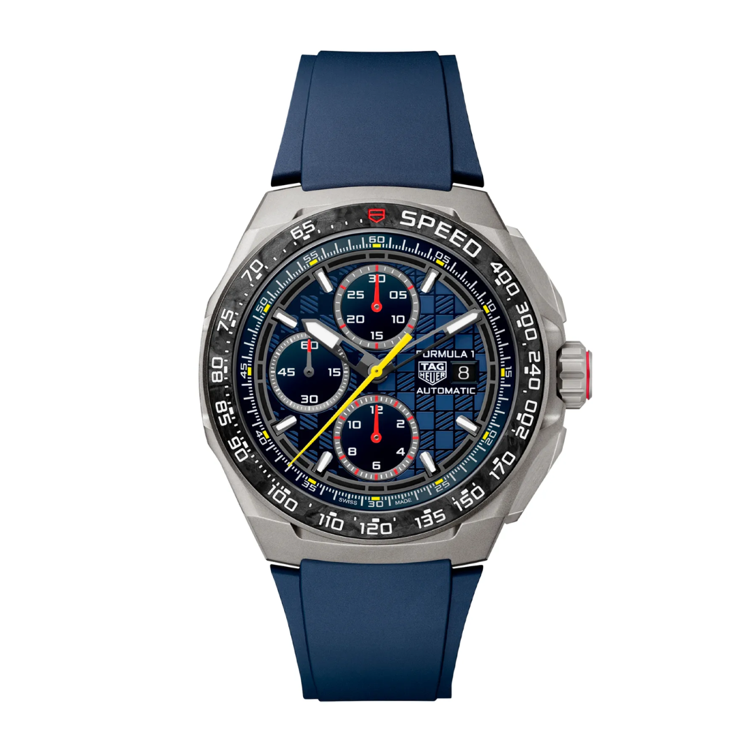 TAG Heuer Formula 1 Automatik Chronograph – Blau Titan