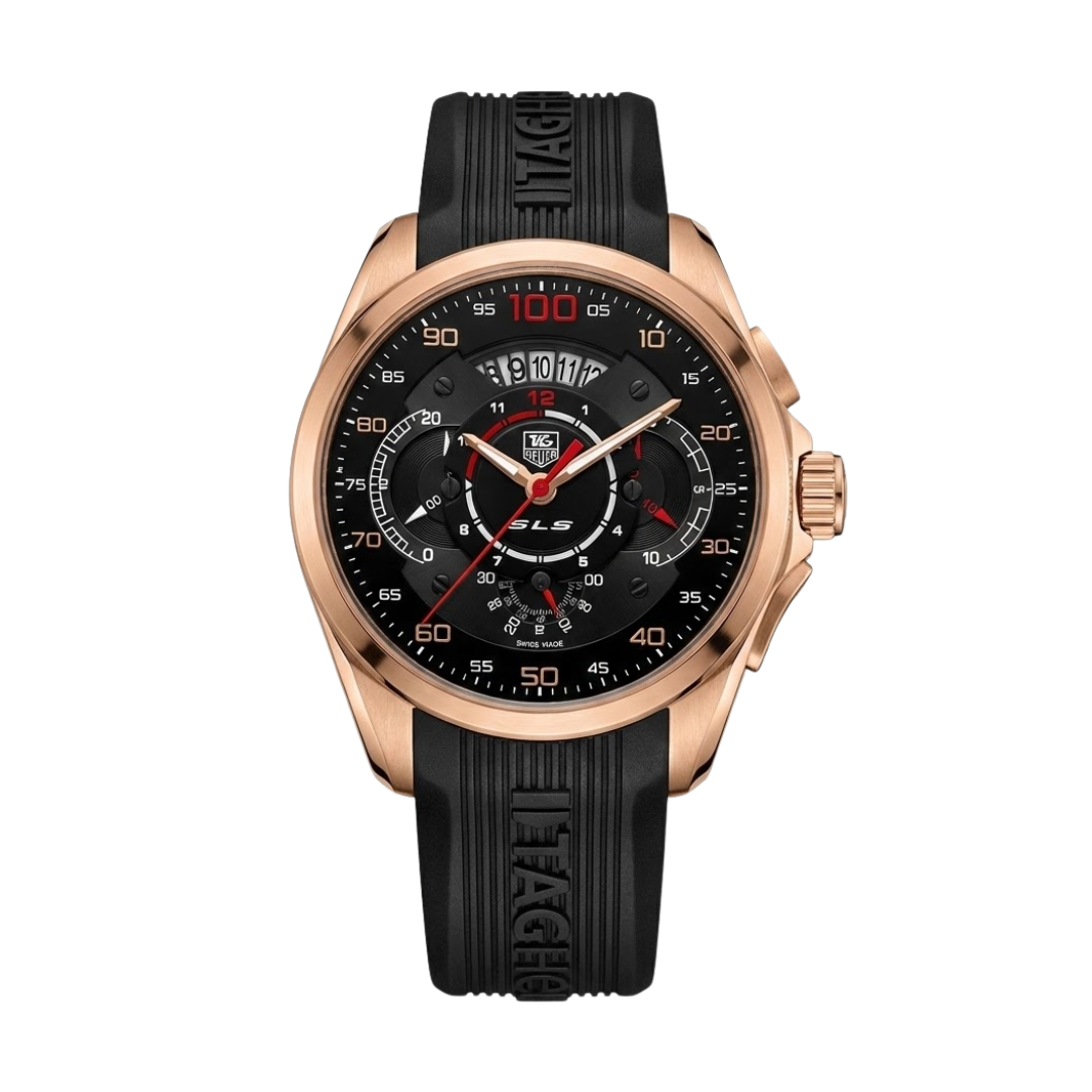 TAG Heuer Grand Carrera Mikrotimer – Roségold Schwarz