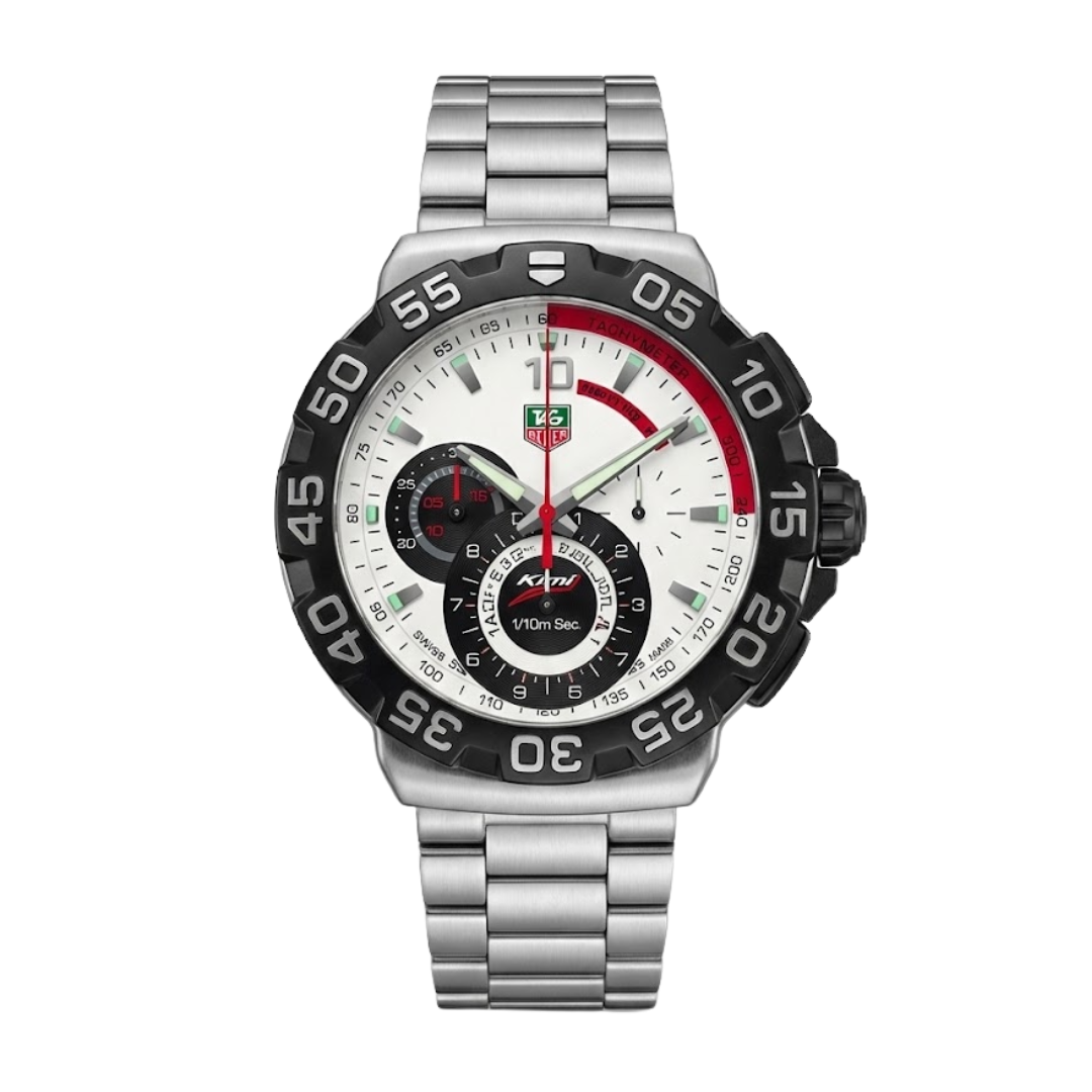 Tag Heuer Formula 1 Chronograph Weiß – Kimi Räikkönen Edition