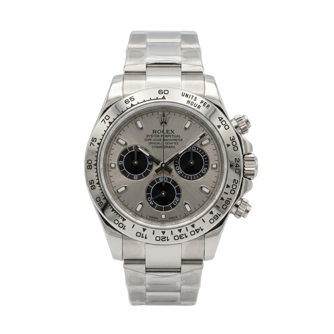 Rolex Daytona 40 – Graues Zifferblatt