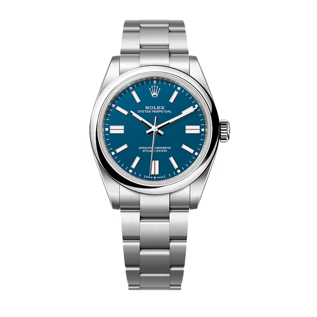 Rolex Oyster Perpetual 36 – Blaues Zifferblatt