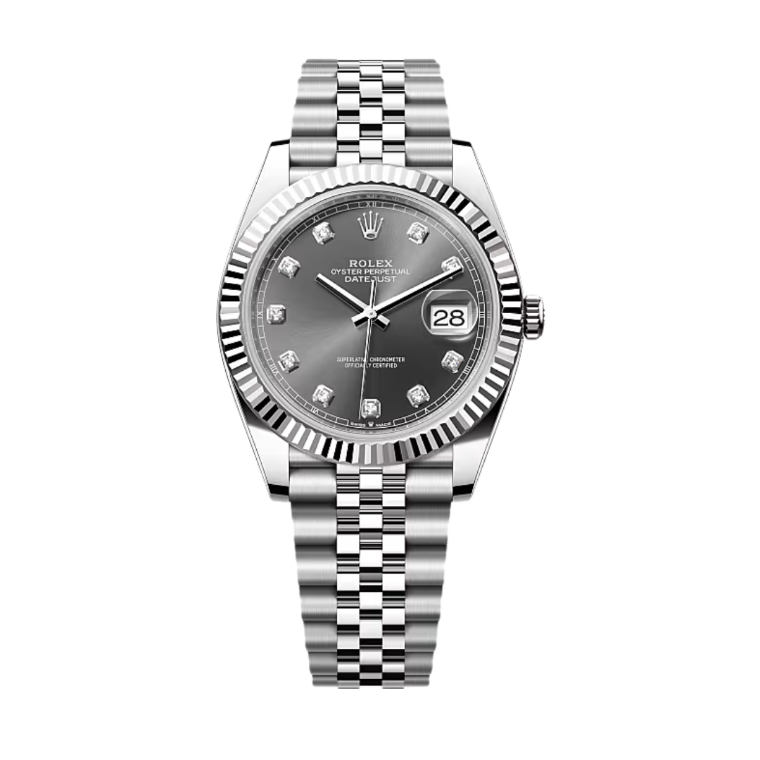 Rolex Datejust 41 – Schwarzes Zifferblatt mit Diamanten