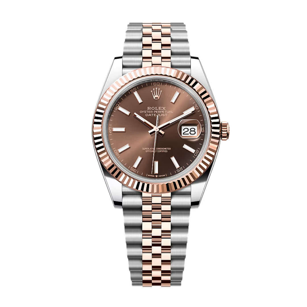 Rolex Datejust 41 – Braunes Zifferblatt