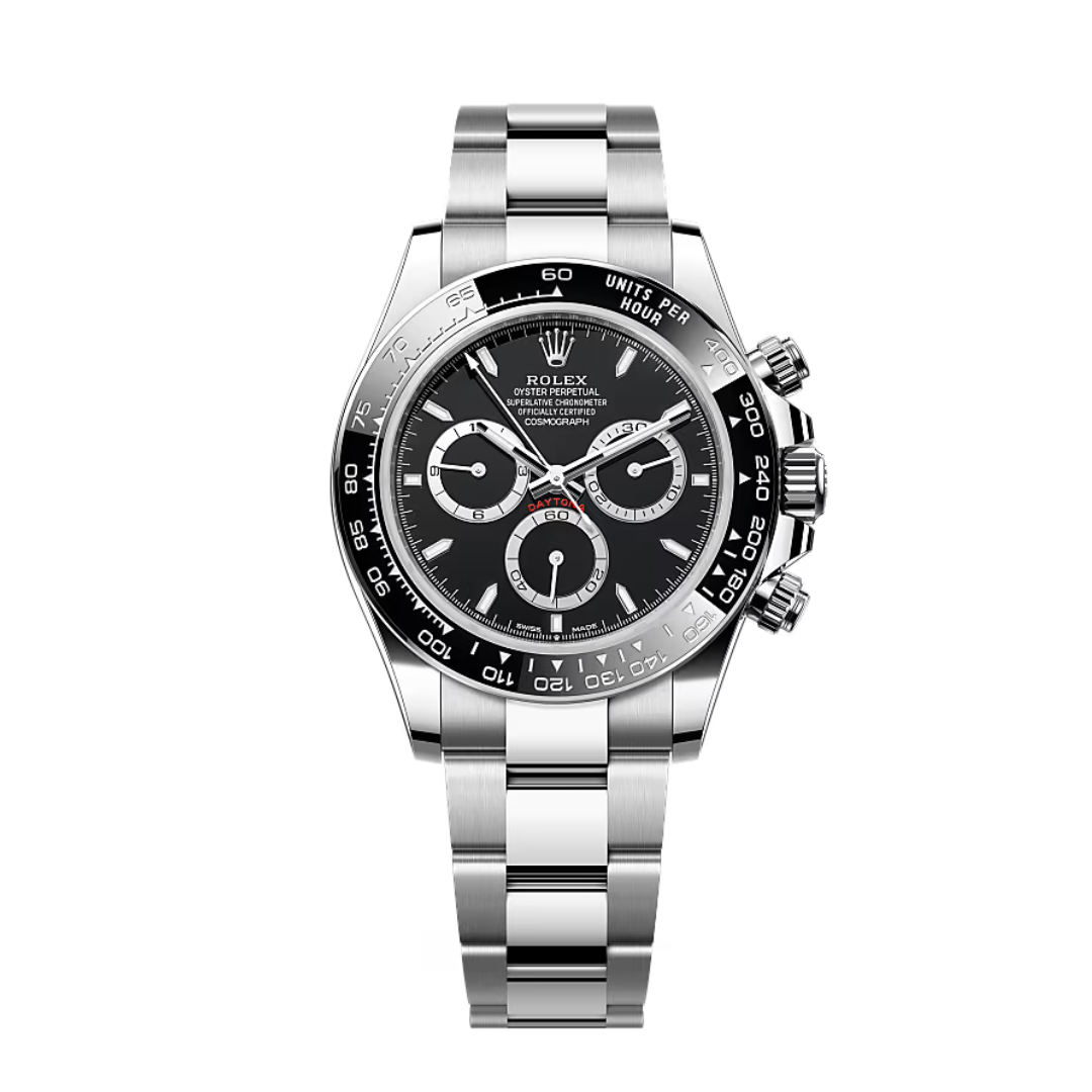 Rolex Daytona 126500 – Edelstahl 904L – Schwarzes Zifferblatt