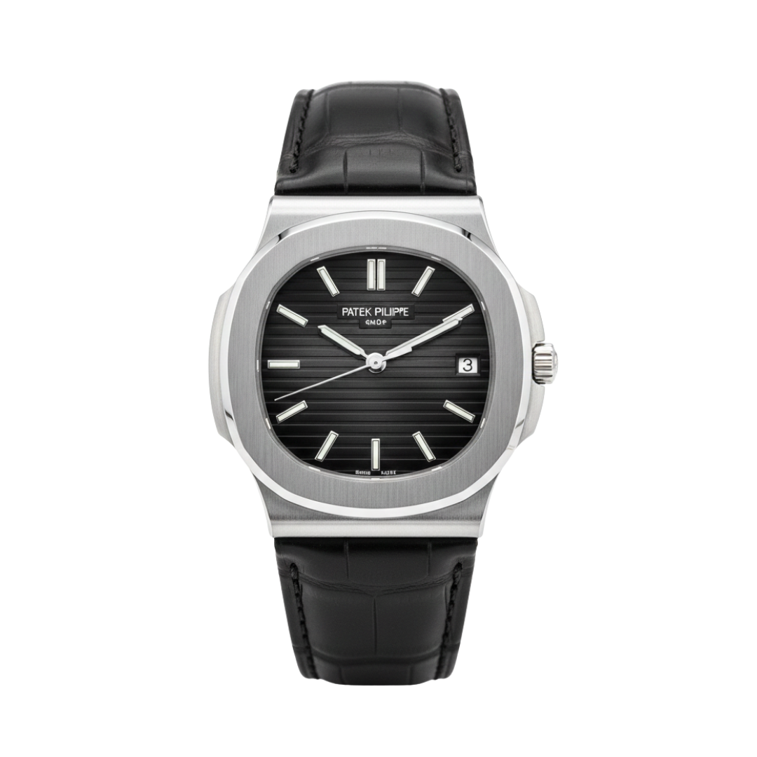 Patek Philippe Nautilus Schwarz Automatik